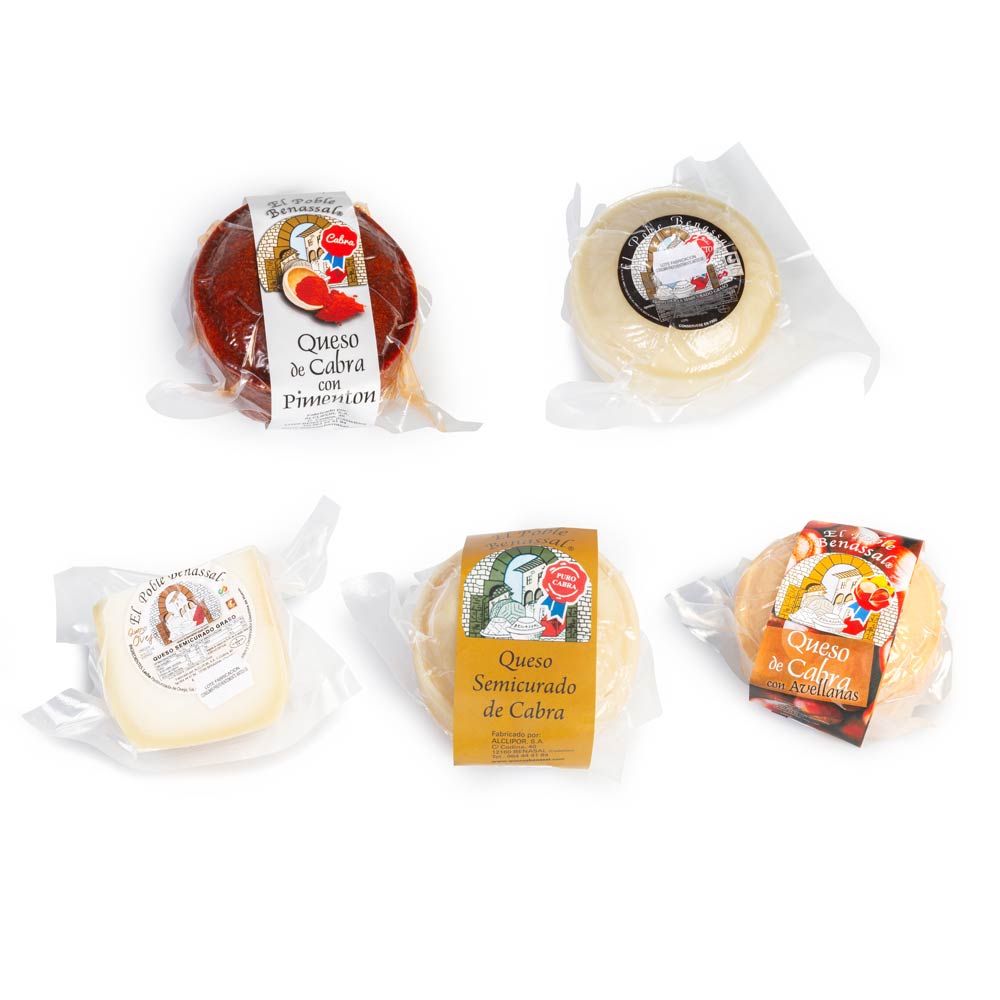 Cabra/ Avellana/ Pimetón/ Semi mezcla/ cuña oveja