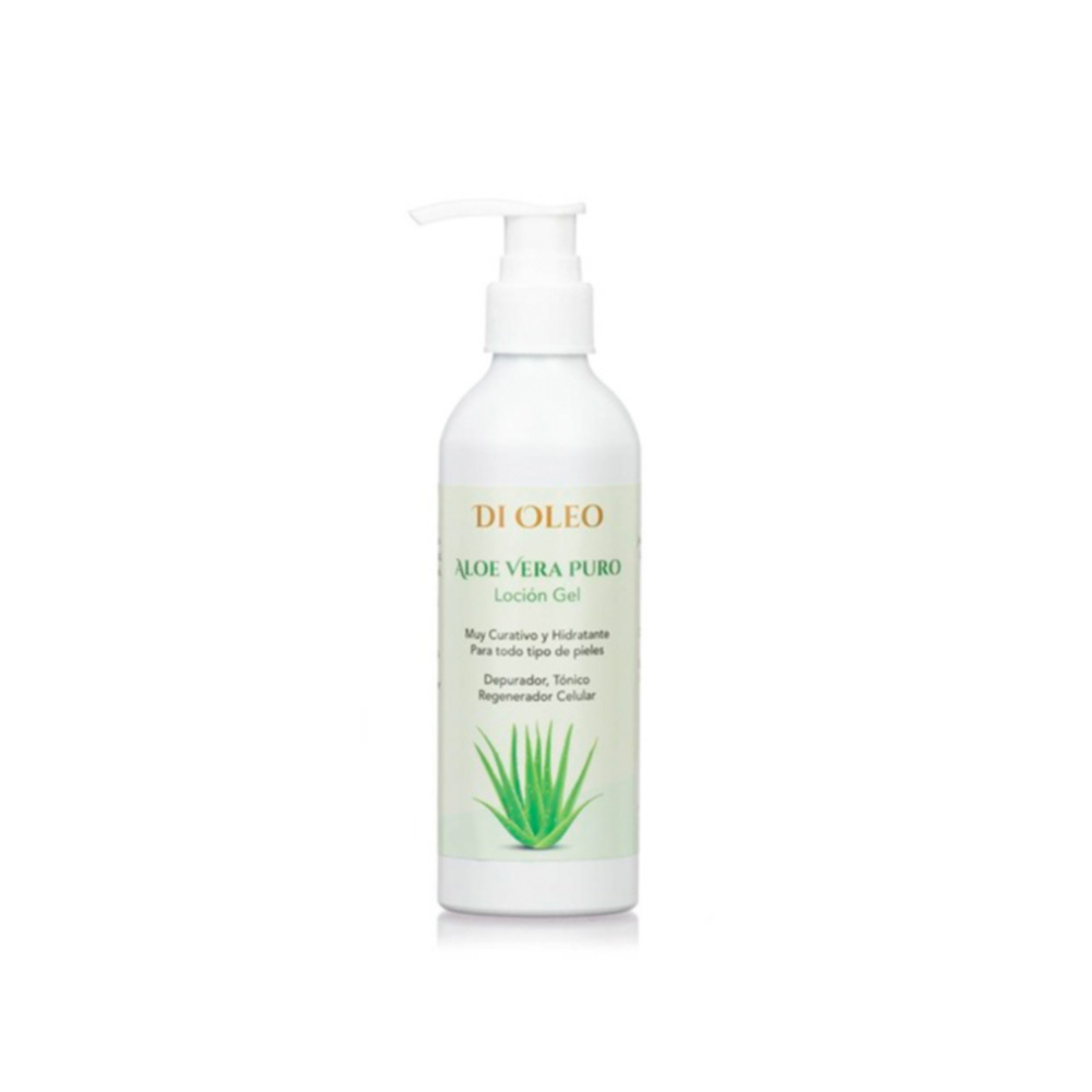 Aloe Vera Puro Loción Gel Bio 200 ml Di Oleo
