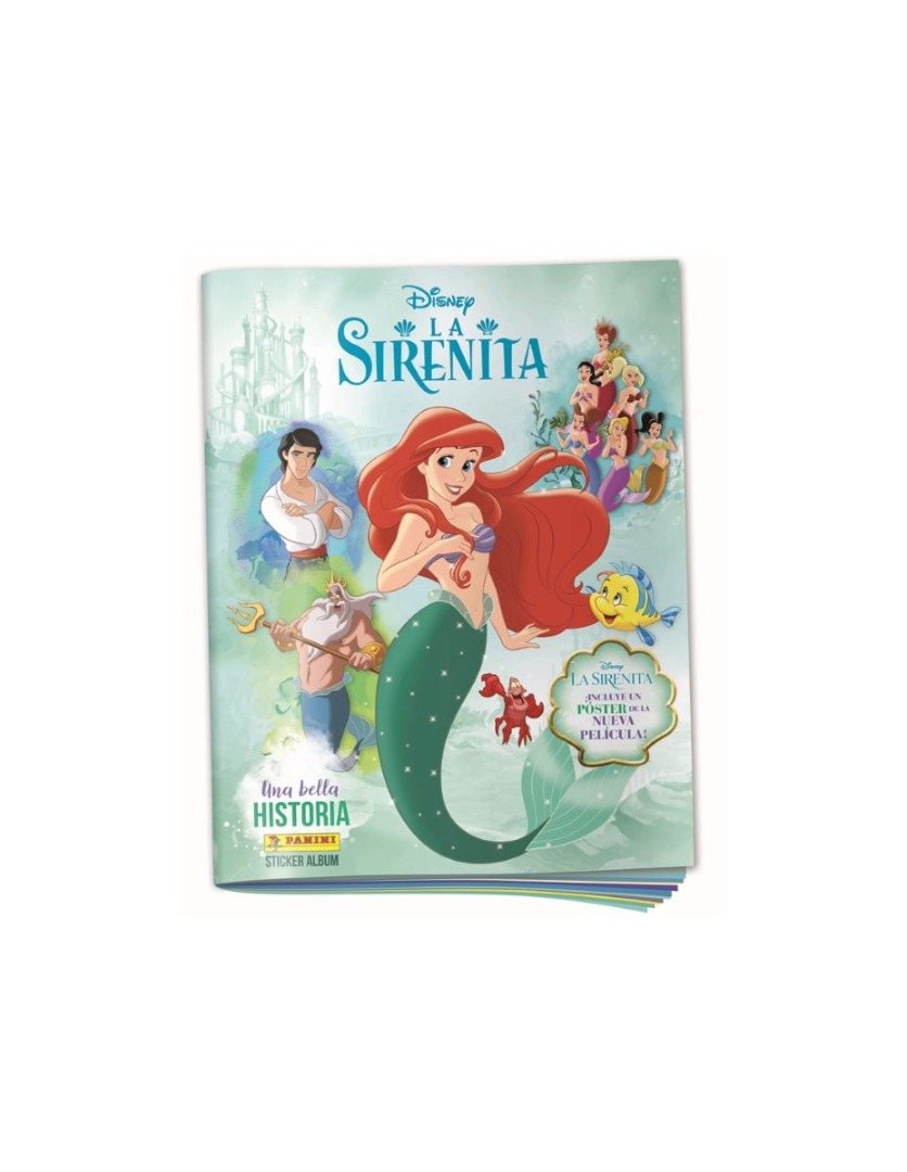 PANINI 1 Álbum La Sirenita 2023 (vacío: sin sobres ni cromos)