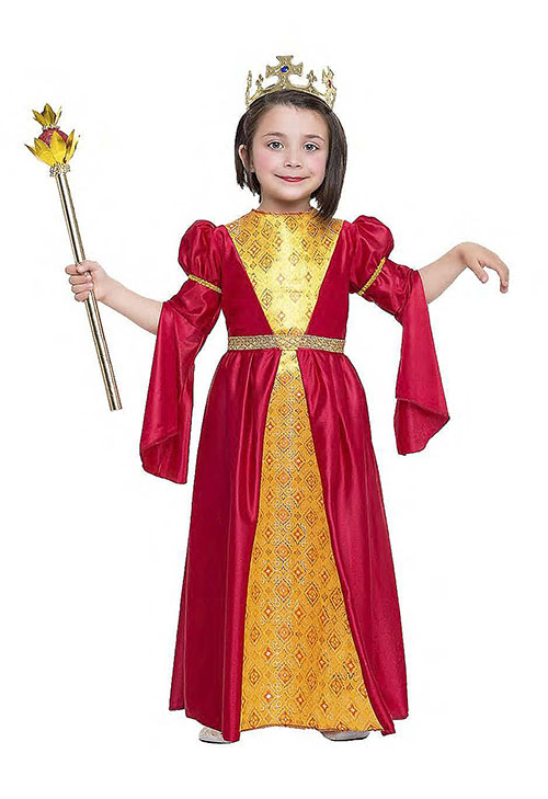Disfraz Princesa Medieval Infantil.