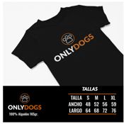 miniatura camiseta-only-dogs-tallas