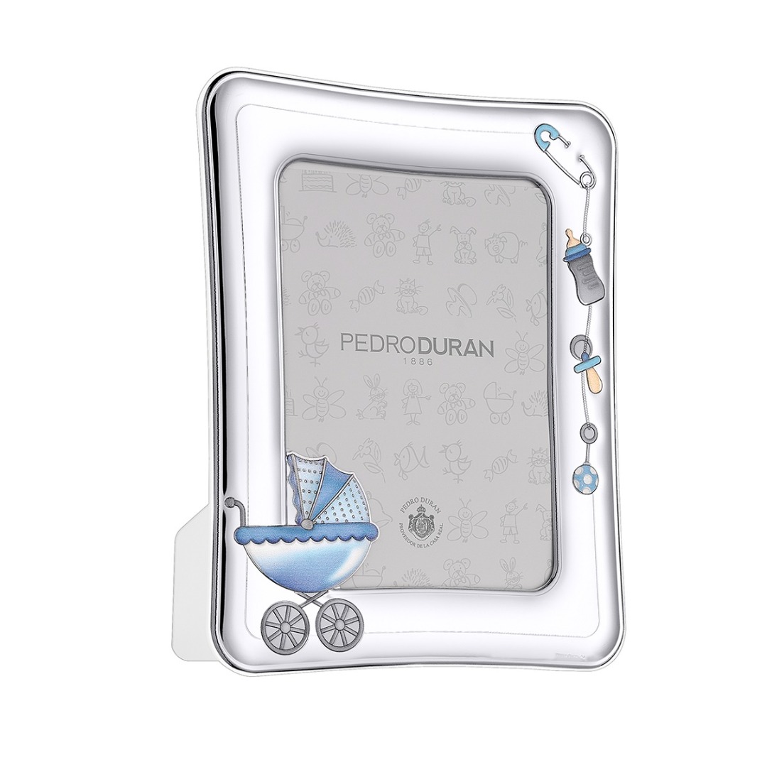 Marco Carricoche de Pedro Durán Azul - 13x18 cm