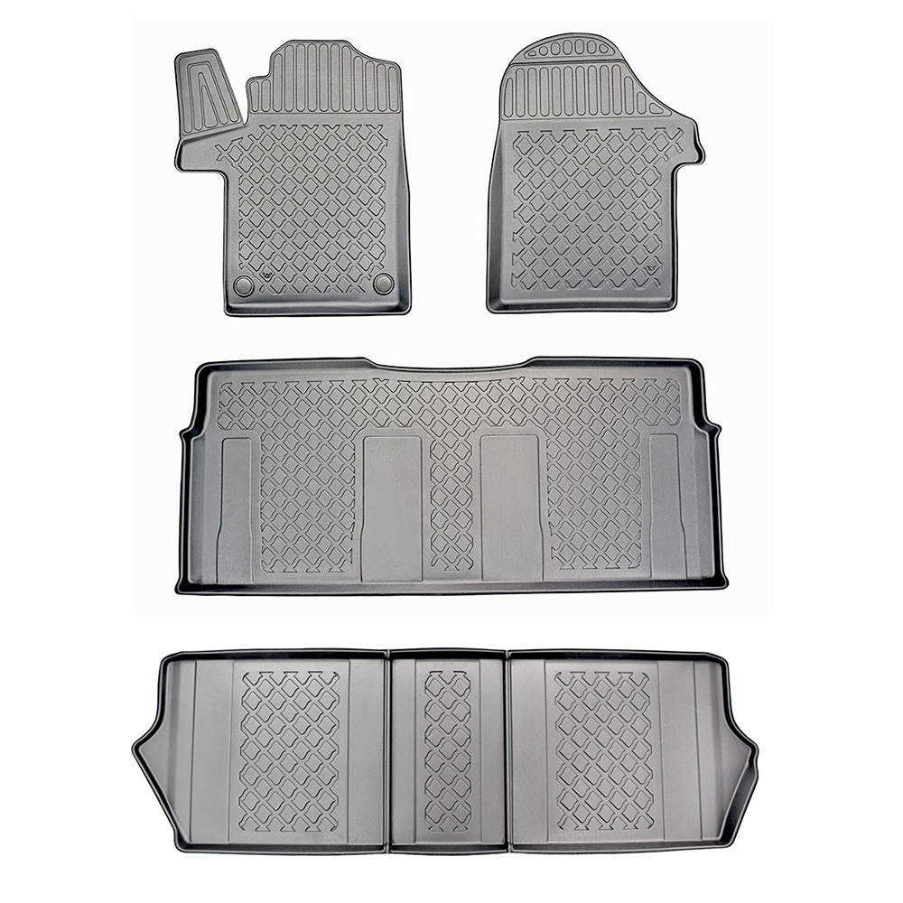 Alfombrillas de goma Exclusiv para MERCEDES clase V W447 tipo cubeta desde 2014