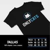 miniatura tallas-camiseta-only-cats