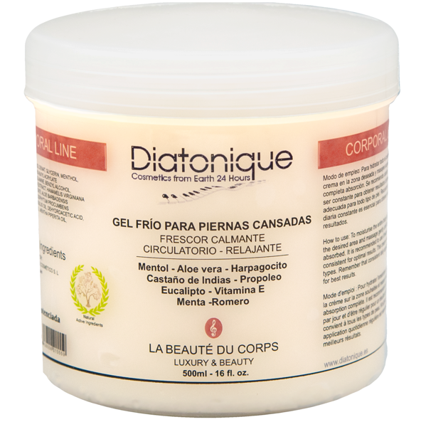 Diatonique Gel frío piernas cansadas mas plus 500ml