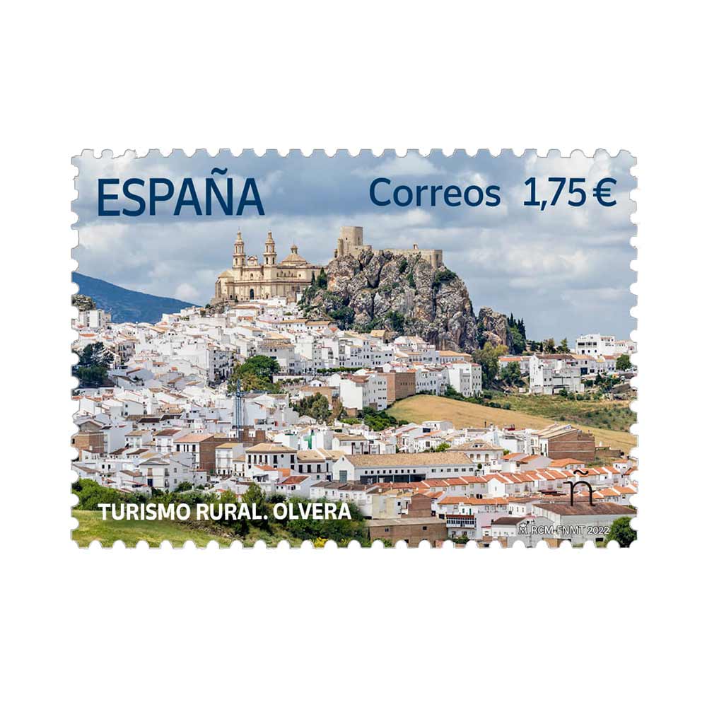 Sello Turismo rural. Olvera Correos
