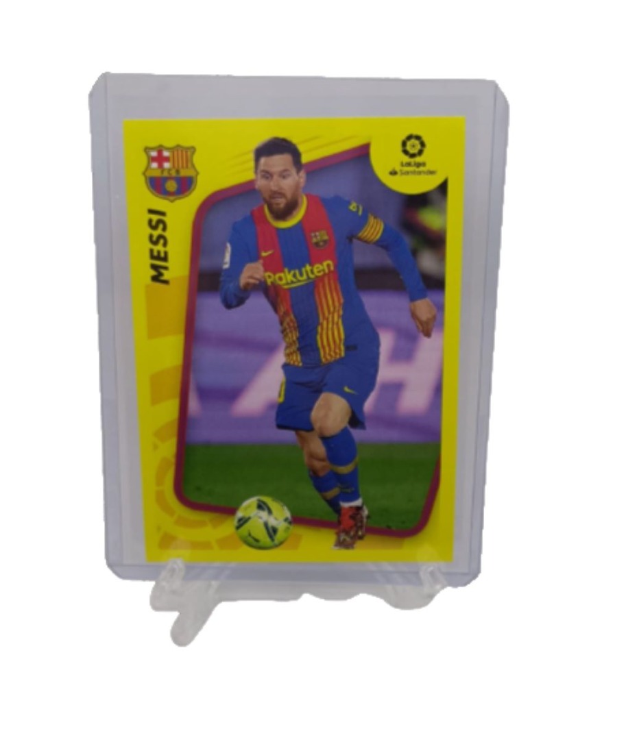 PANINI MESSI último cromo en el F. C. Barcelona nº 3 LIGA ESTE 2021 2022