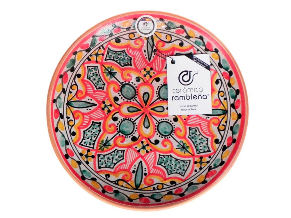 Plato decorativo - 27x27x4.5 cm - Plato pared Modelo 08|M