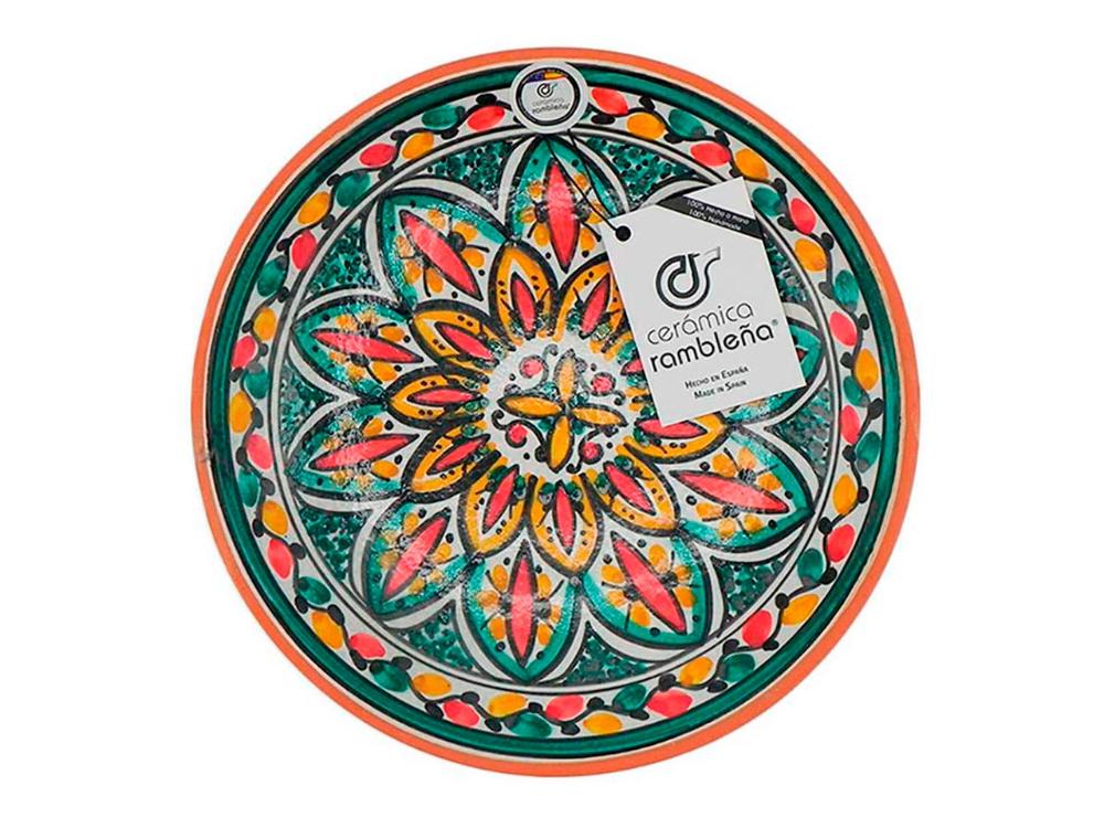 Plato decorativo - 35x35x4.5 cm - Plato pared Modelo 07|L