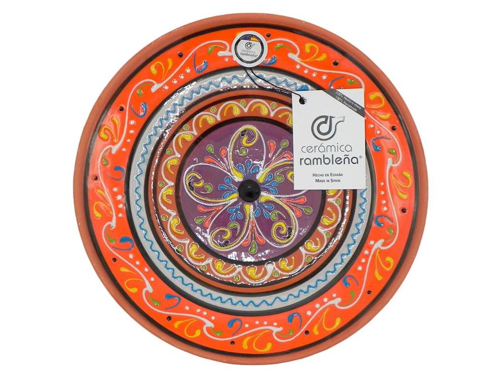 Plato decorativo - 35x35x4.5 cm - Plato pared Modelo 09|L