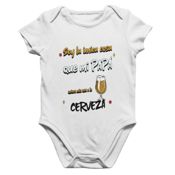 miniatura Body bebé Papá y Cerveza