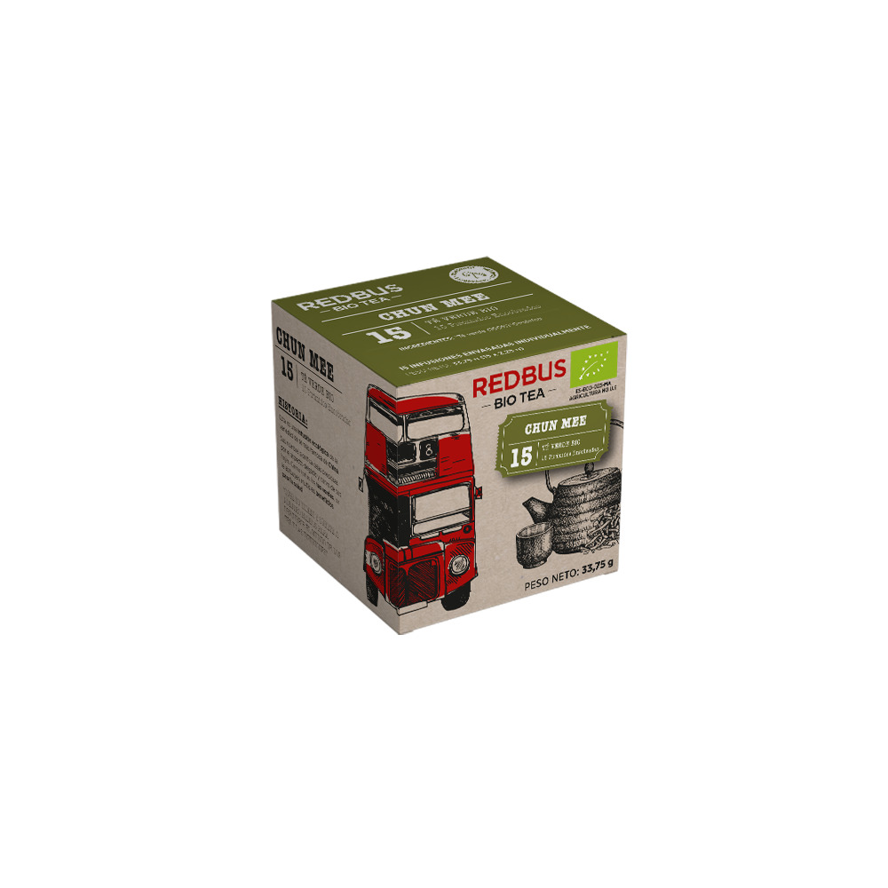 Redbus Té Verde Chun Mee Bio