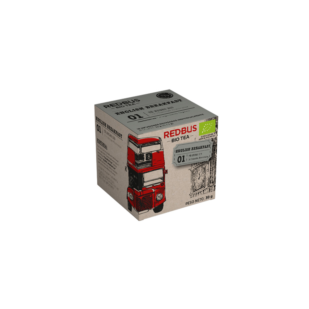 Redbus Té Negro English Breakfast Bio