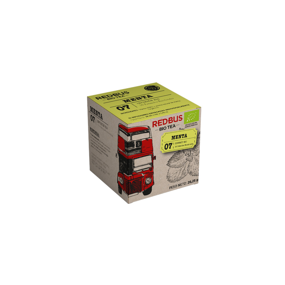 Redbus Infusión Menta Poleo Bio