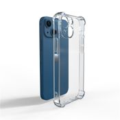 miniatura Pack funda transparente + cristal templado antiespia Iphone 14