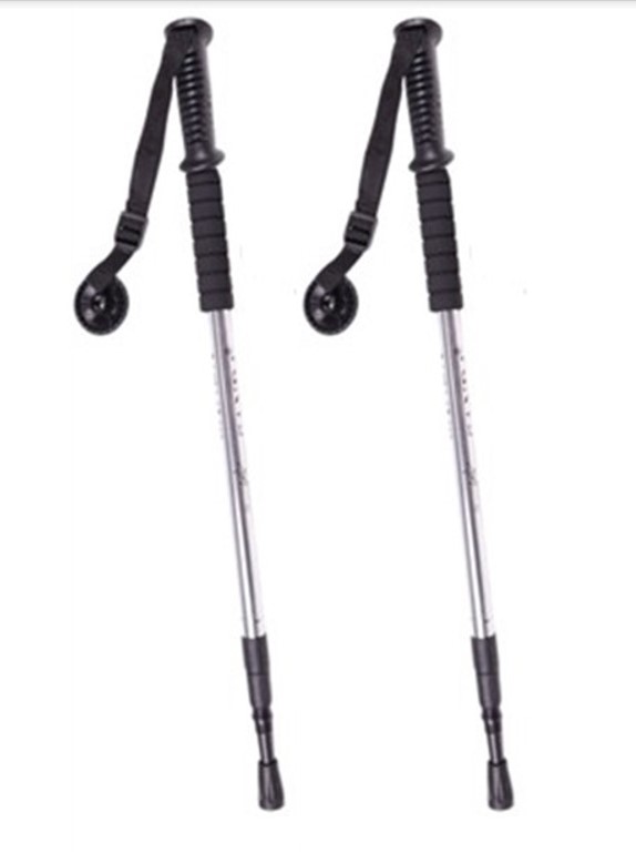 Sanda Pack 2 unidades de bastones trekking aluminio