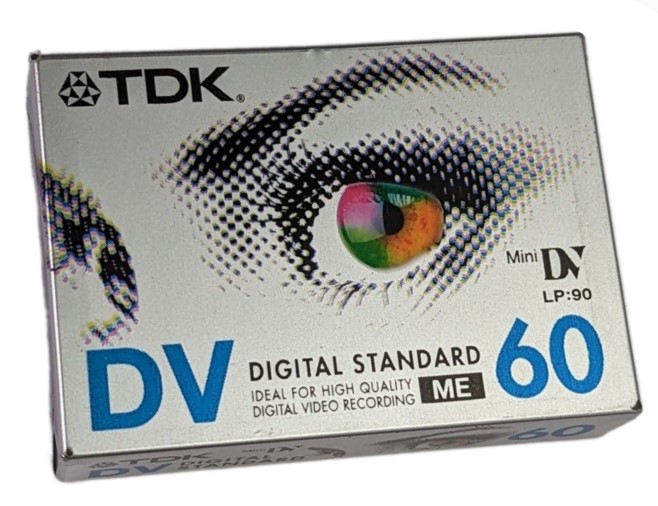 TDK Cinta mini DV videocámara 60 min