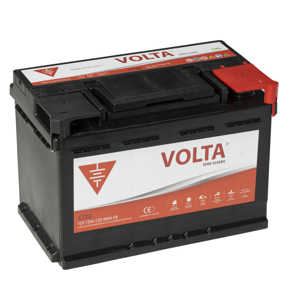 Batería de coche Volta C720D