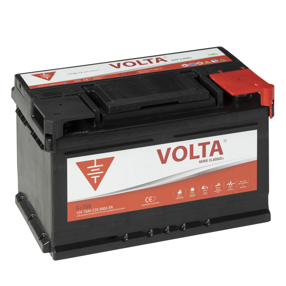 Batería de Coche 77Ah 750A Volta S770D Silver