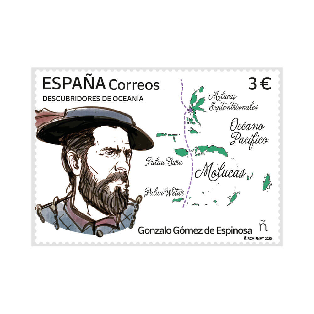 Sello Gonzalo Gómez de Espinosa Correos