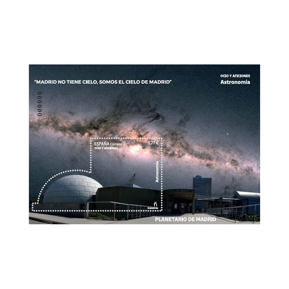 Sello astronomía Correos