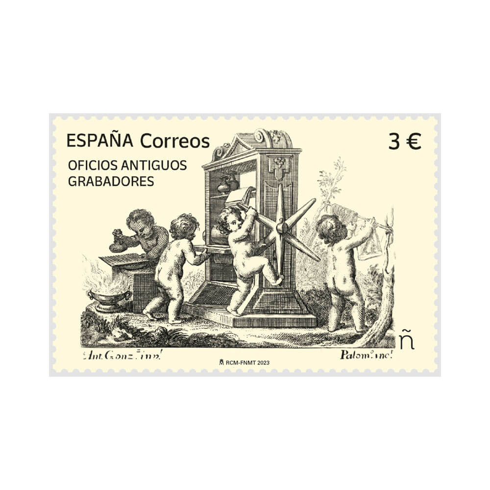 Sello Grabadores Correos