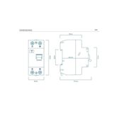 miniatura Interruptor diferencial superinmunizado