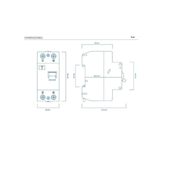 miniatura Diferencial 2P Clase AC 25A 300mA | Interruptor diferencial 2P 25A 300MA