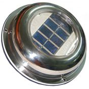 miniatura Extractor solar - Ventilador con batería recargable