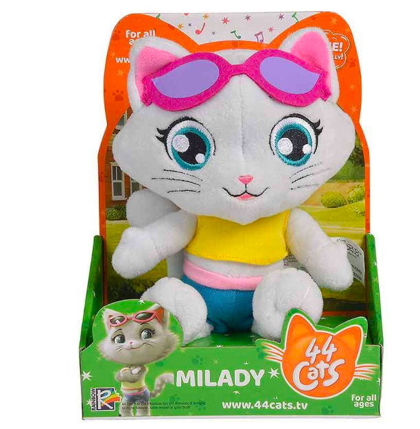 44 Gatos -Peluche musical Milady