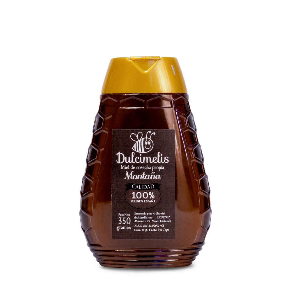 Miel de Montaña - Bote Antigoteo 350 g