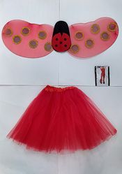 miniatura Disfraz Set de Mariquita.