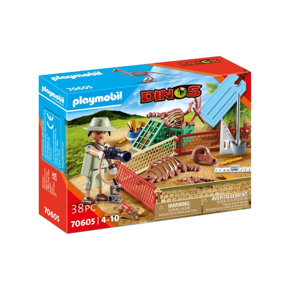 Set Paleontólogo Playmobil Dinos