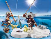 miniatura PLAYMOBIL - Set pesca en el hielo 