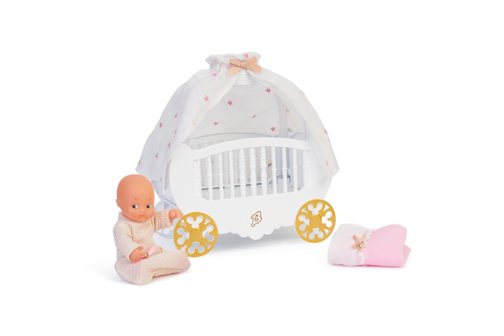 Famosa Barriguitas Cuna Luxury con muñeco