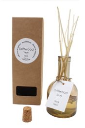 miniatura Mikado 150ml aroma Madera de mar/Teka. 150ml. Vidrio reciclado