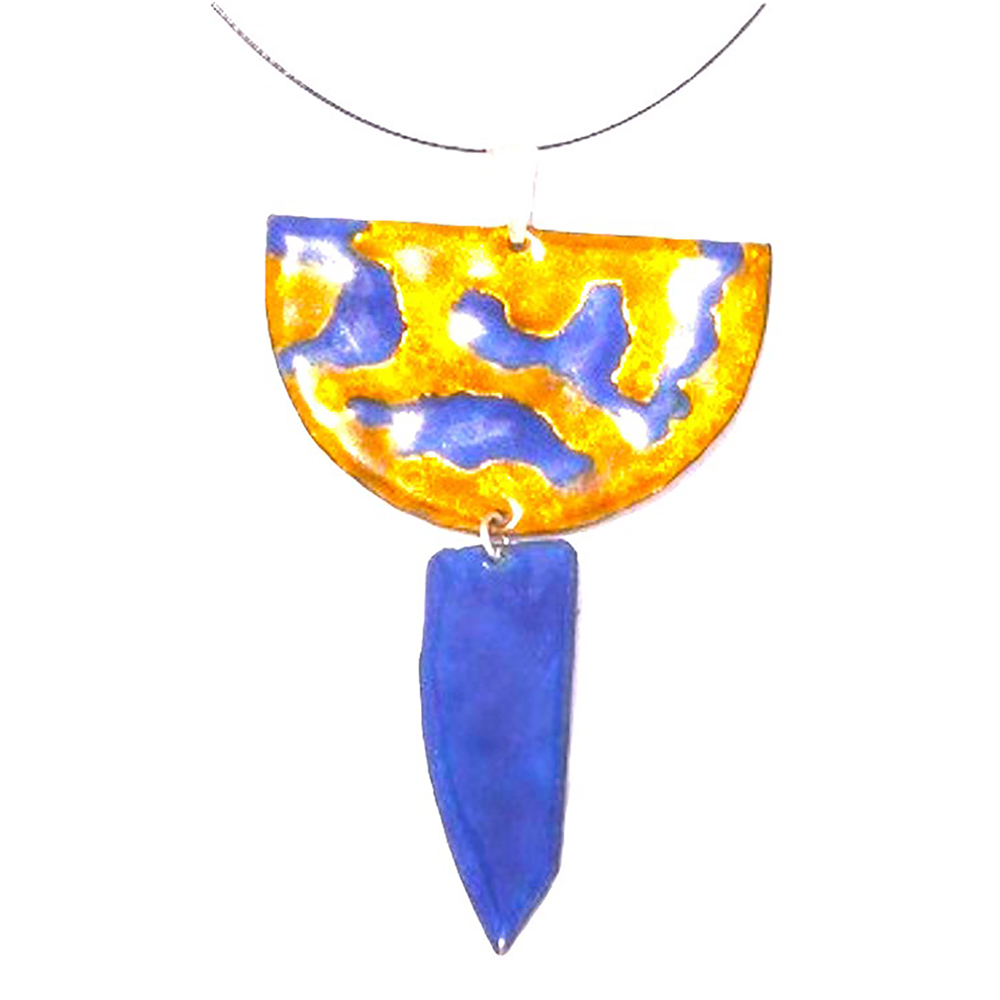 Pendientes esmaltados al Fuego