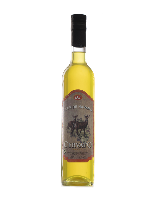 Aguardientes CervatO Licor de Naranja 50CL