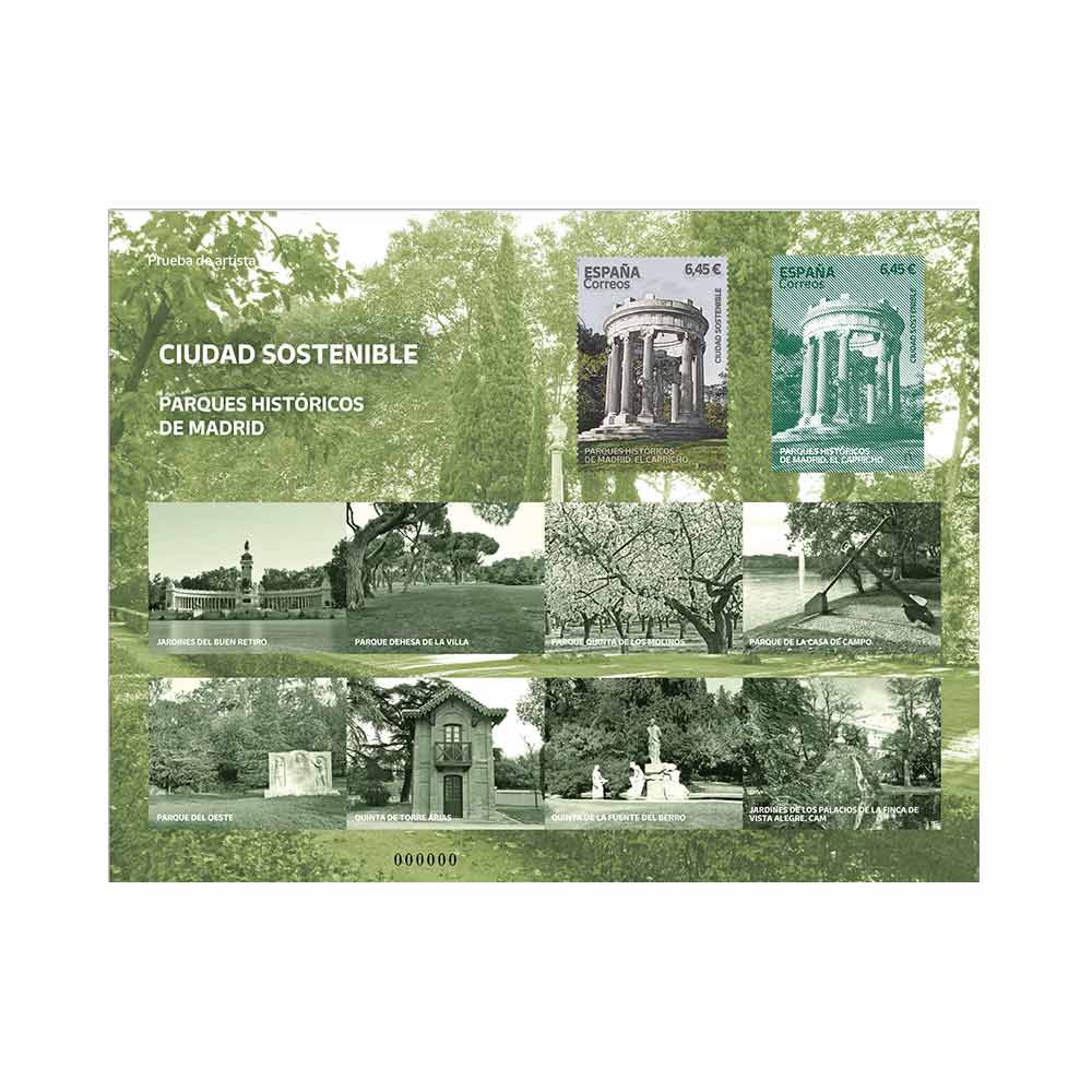 Prueba de artista Ciudad Sostenible parques de Madrid