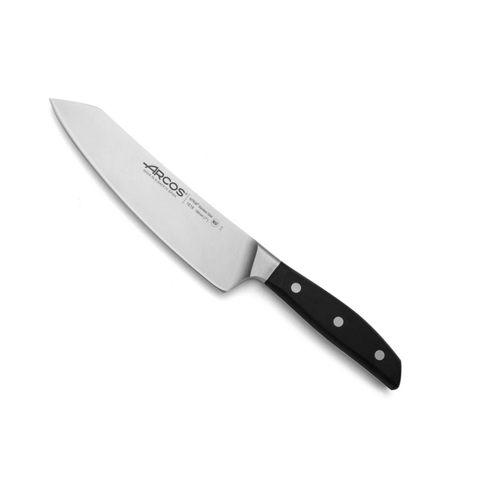 Cuchillo Arcos Manhattan roking santoku 19 cm vista