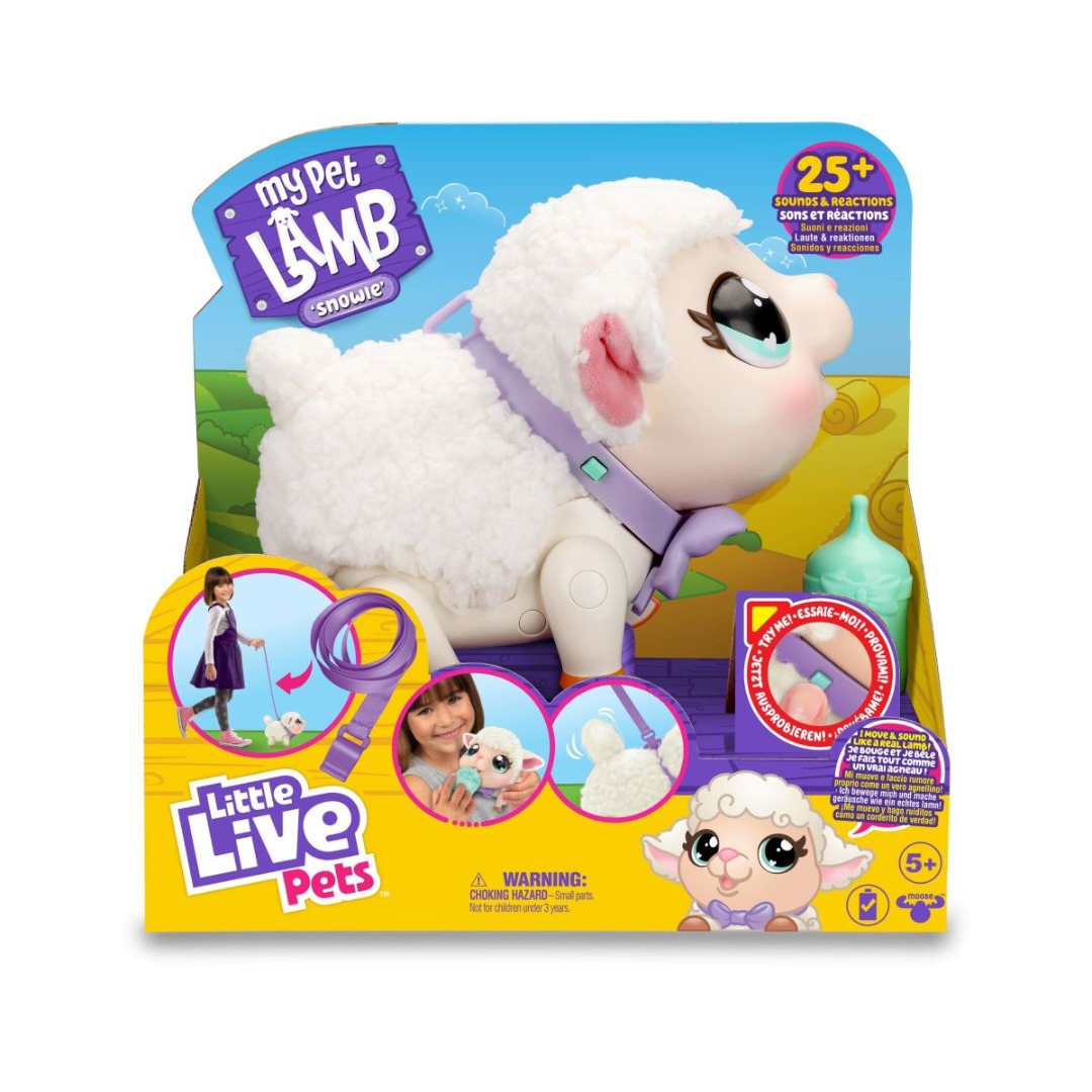 Little Live Pets - My Little Lamb Snowie de Famosa