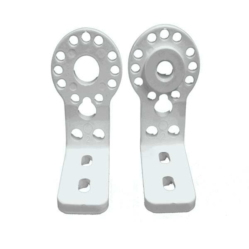 Juego de soportes estrechos para toldo