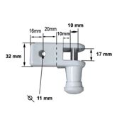 miniatura Brazos Siplan para toldo stor o de terraza.