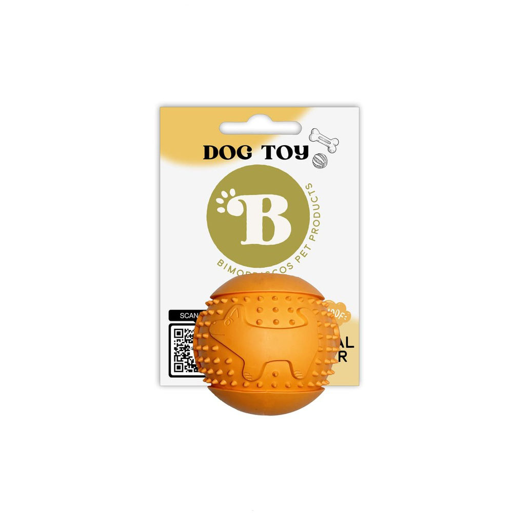 Fill Ball Pelota Portagolosinas de Goma Natural para Perros
