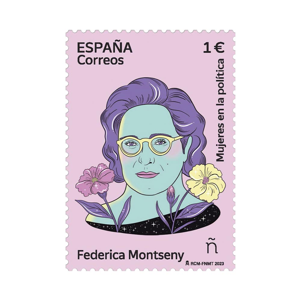 sello Federica Montseny feminismo 8m