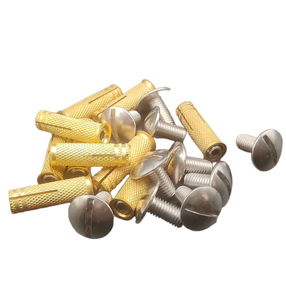 Tornillos cubre piscina