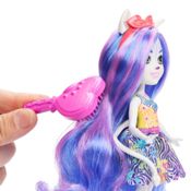 miniatura ENCHANTIMALS Glam Party CEBRA Zemirah Zebra de Mattel