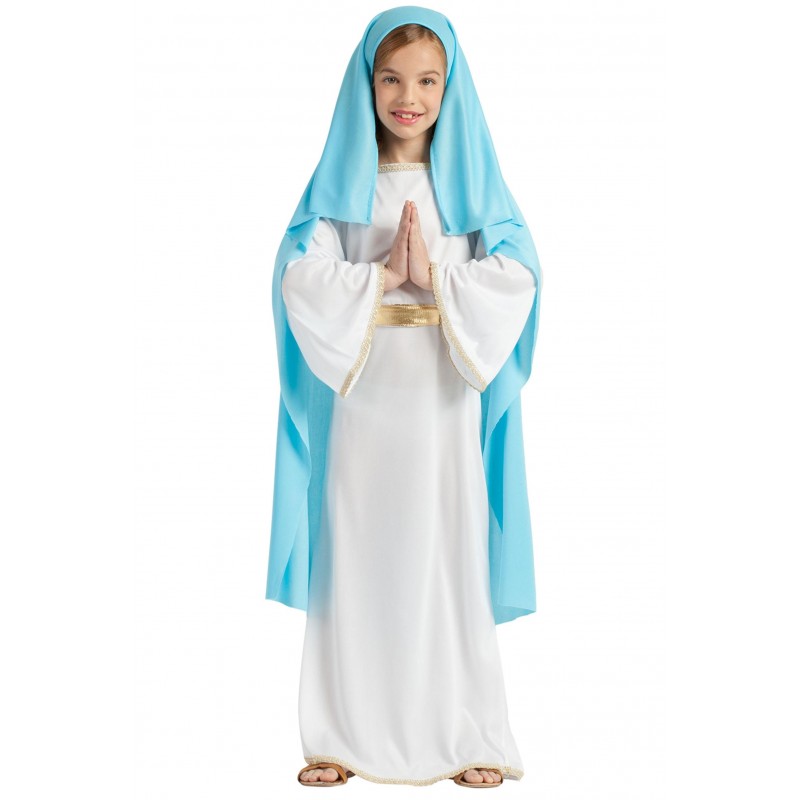 Disfraz Virgen María Infantil.