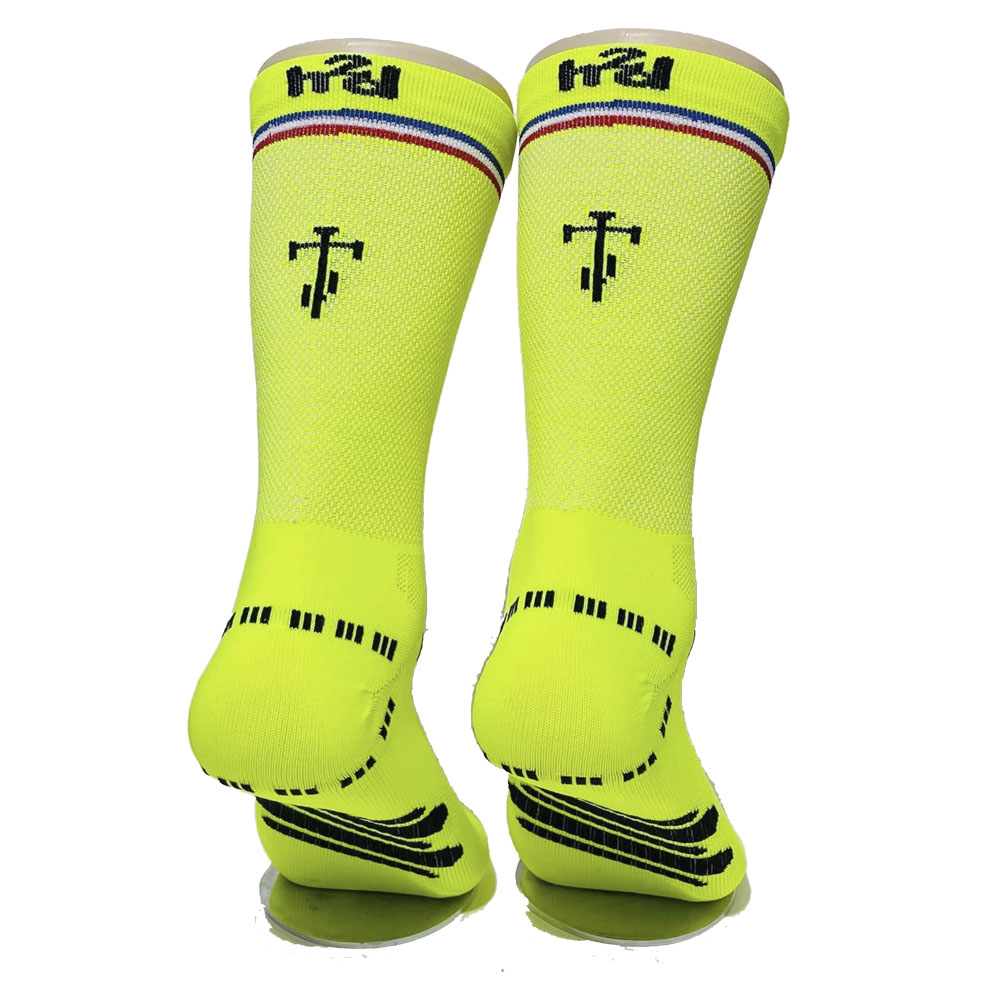 Calcetín ciclismo Flúor