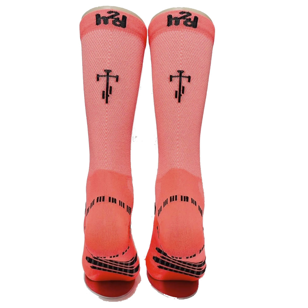 Calcetín ciclismo fucsia